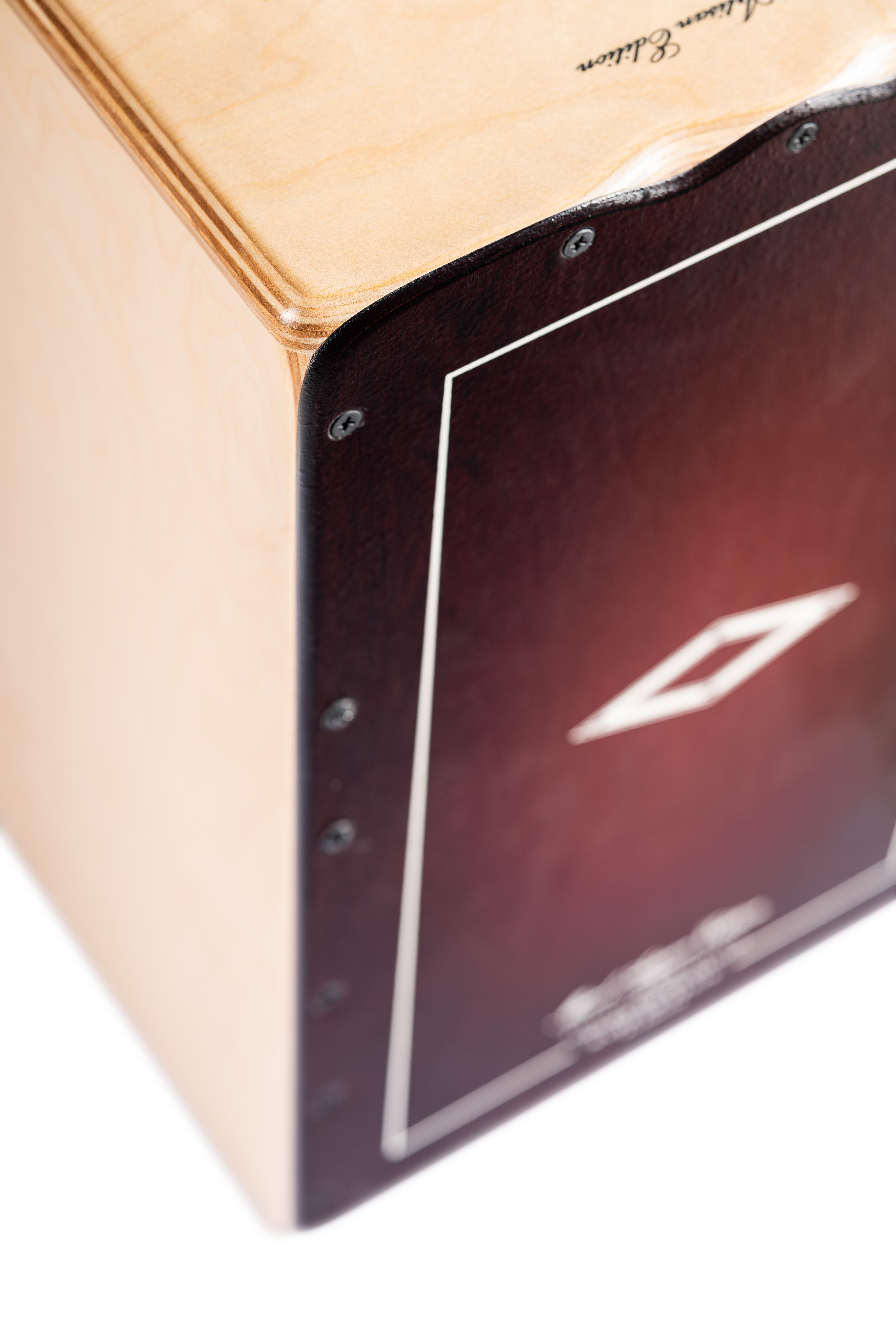 AESLRB Artisan Edition Cajon Soleá Line - Dark Red Burst AESLRB Artisan Edition Cajon Soleá Line - Dark Red Burst