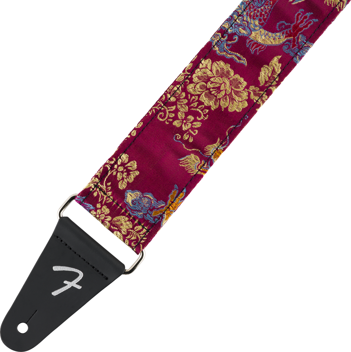 Satin Dragon Strap Wine