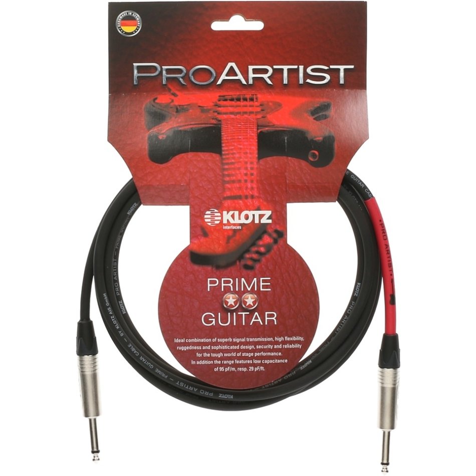 Instrumenten Kabel Pro Artist 6m Neutrik Pro Artist