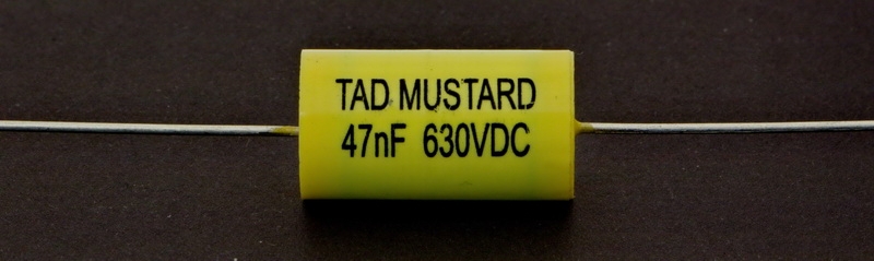 MUSTARD CAPS 47nF