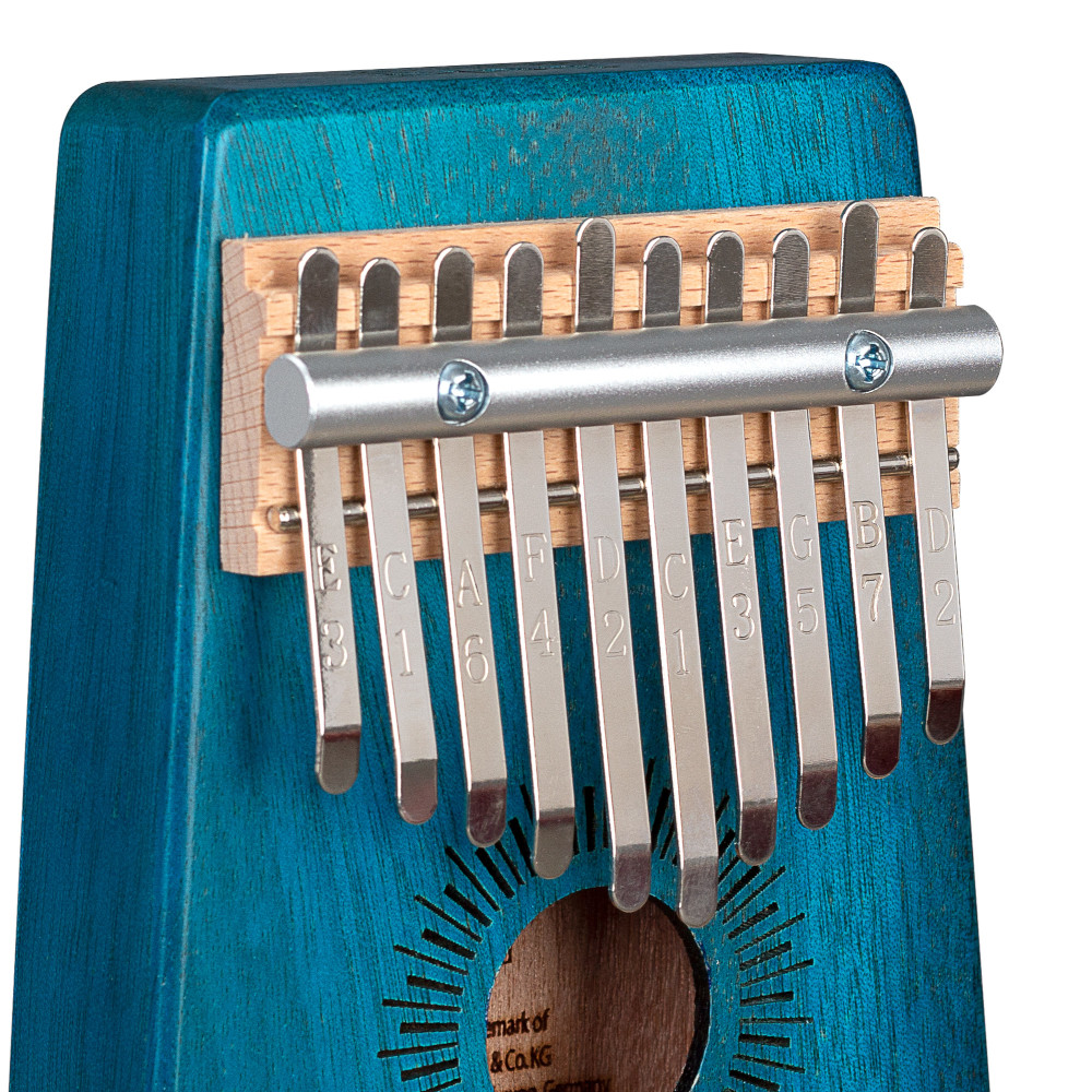 Kalimba Mahogany 10 Blue Kalimba Mahogany 10 Blue