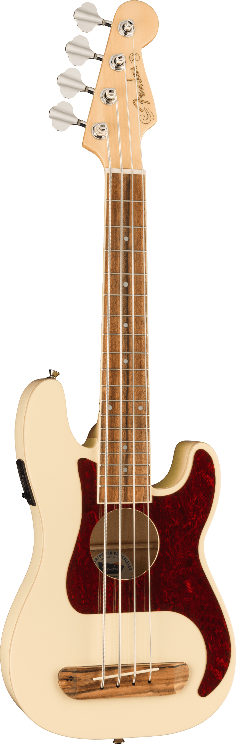 Fullerton Precision Bass Uke Olympic White