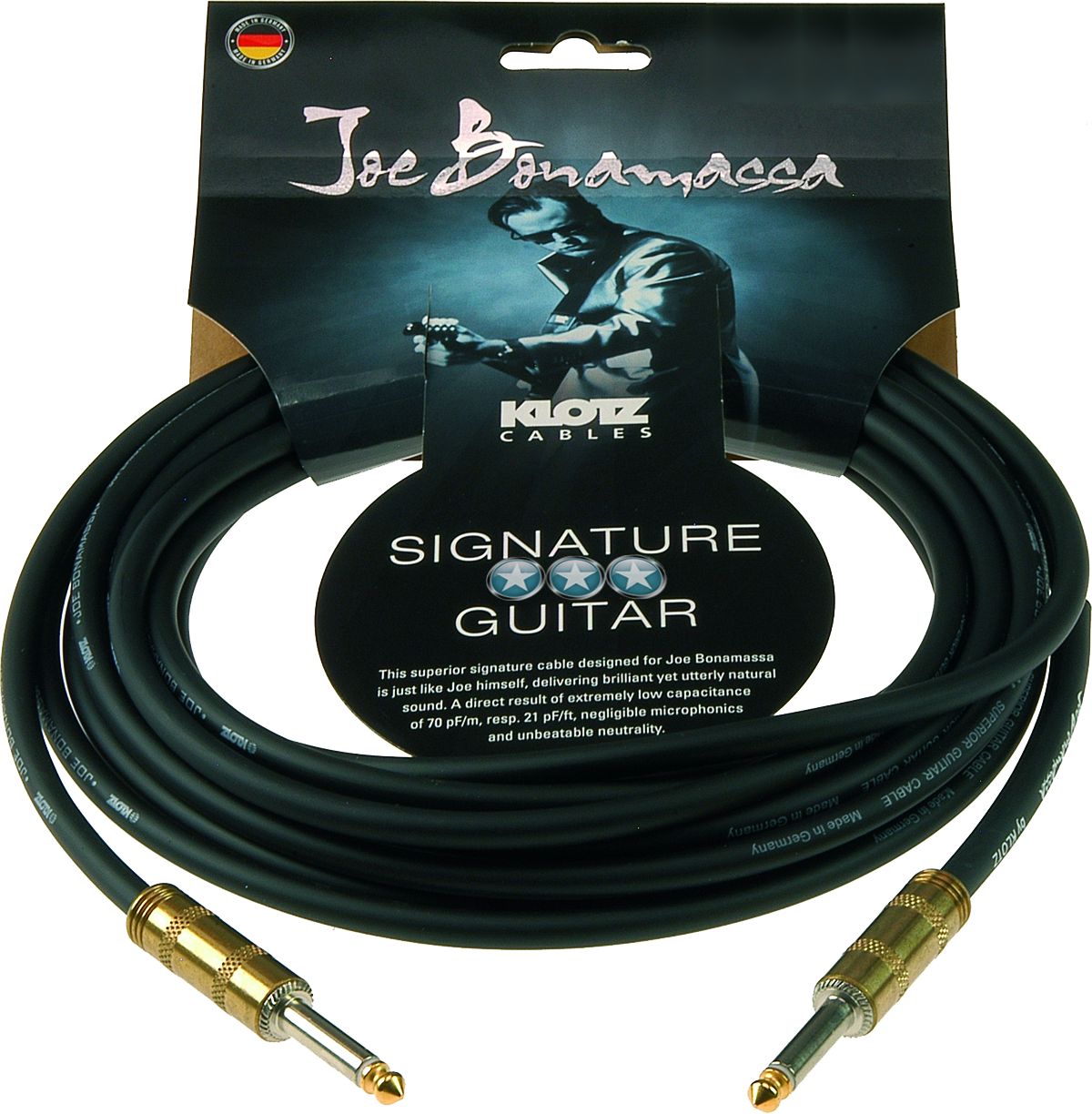 Joe Bonamassa Gitarrenkabel 3,0m