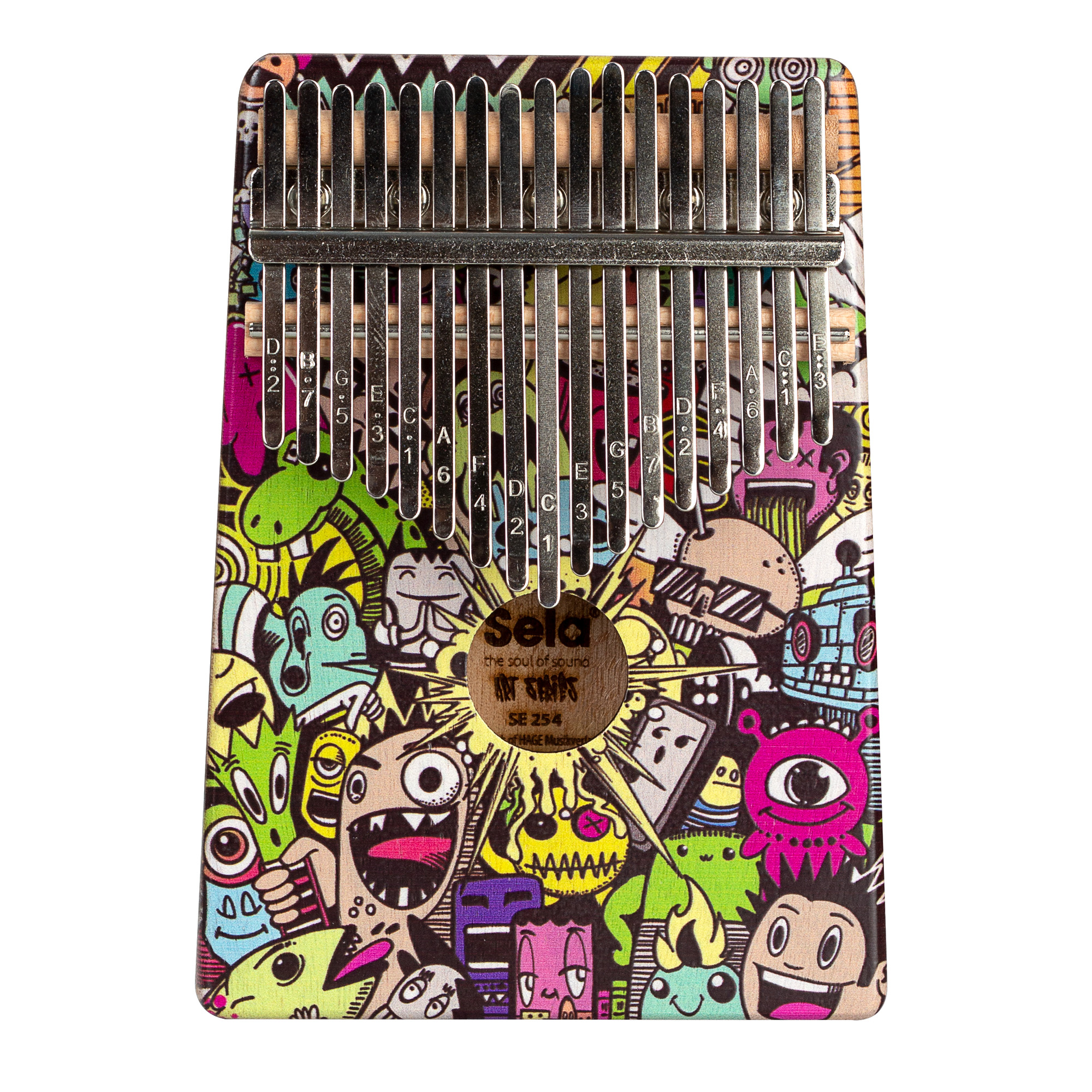 Art Series Kalimba 17 Little Monster Art Series Kalimba 17 Little Monster