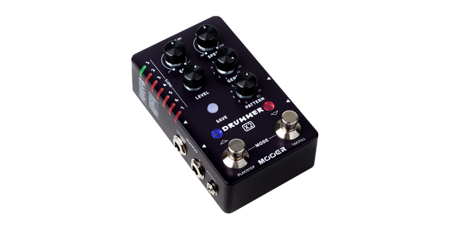 Drummer X2 - Stereo Drum Machine Pedal Drummer X2 - Stereo Drum Machine Pedal
