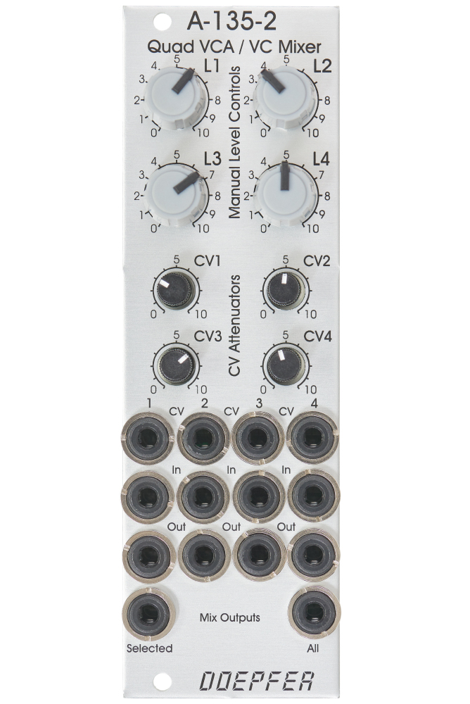 A-135-2 Quad VCA / VC Mixer