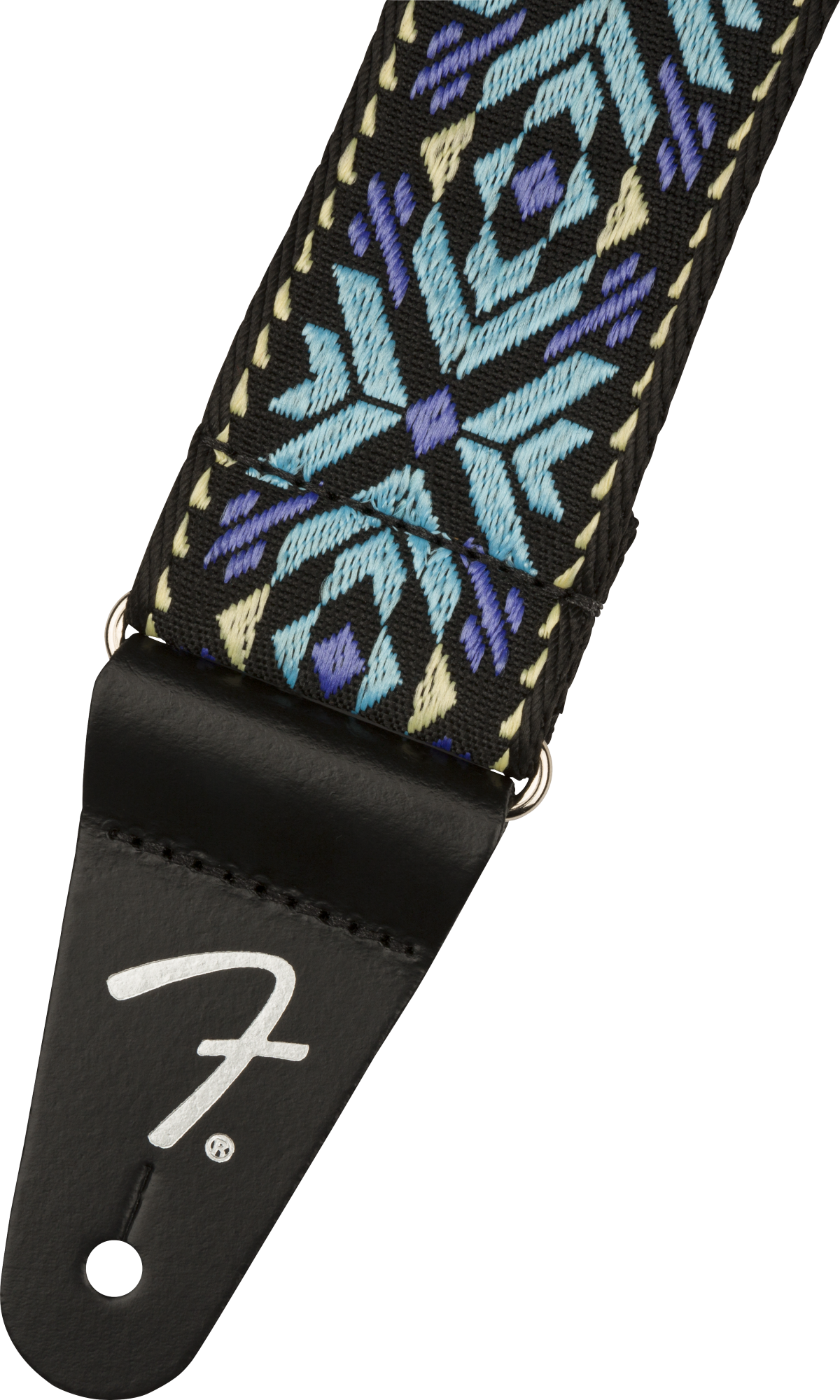 Pasadena Woven Strap Blue Snowflake