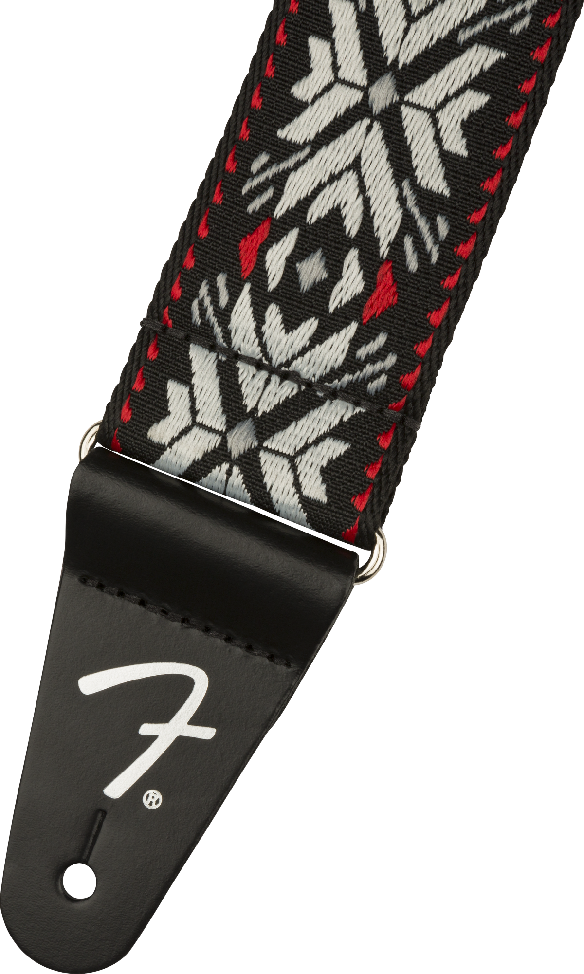 Pasadena Woven Strap Red Snowflake