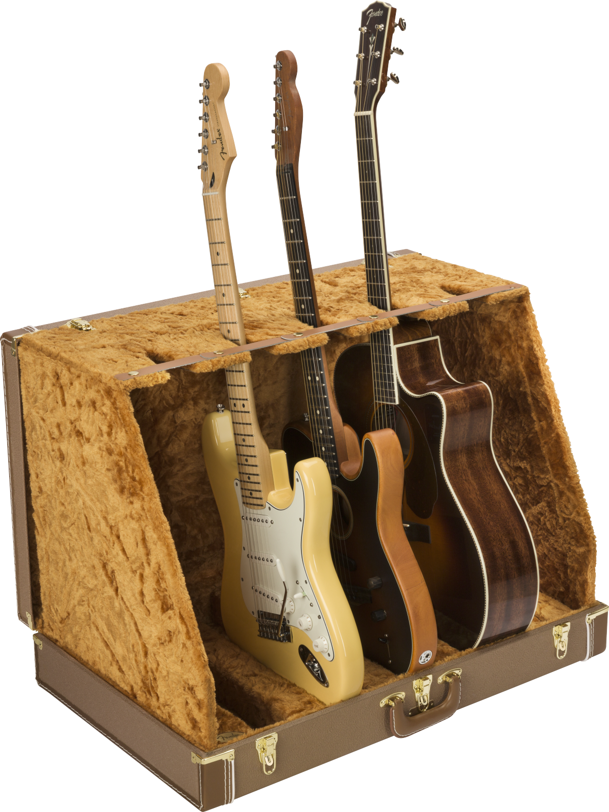 Classic Series Case Stand 5 Guitar Brown
