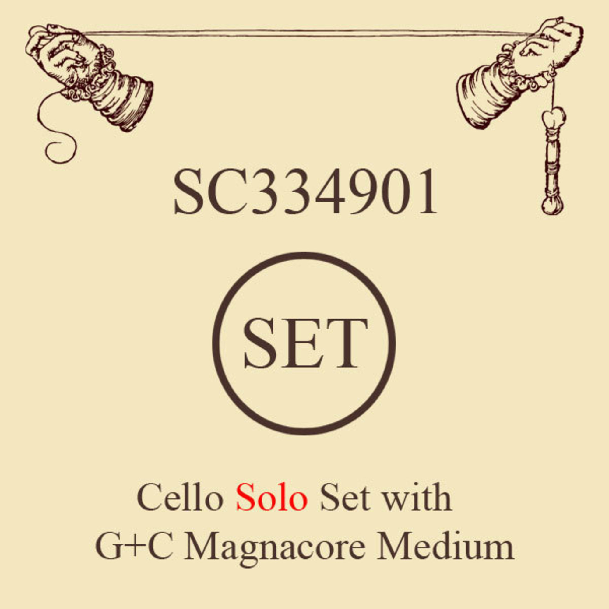 Soloist's/Magnacore Cello Satz 4/4 medium