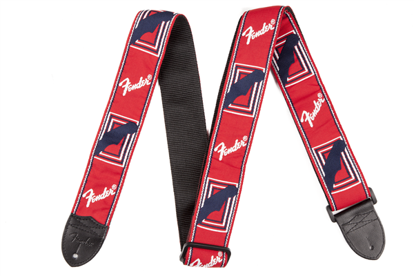 2" Monogrammed Strap Red/White/Blue