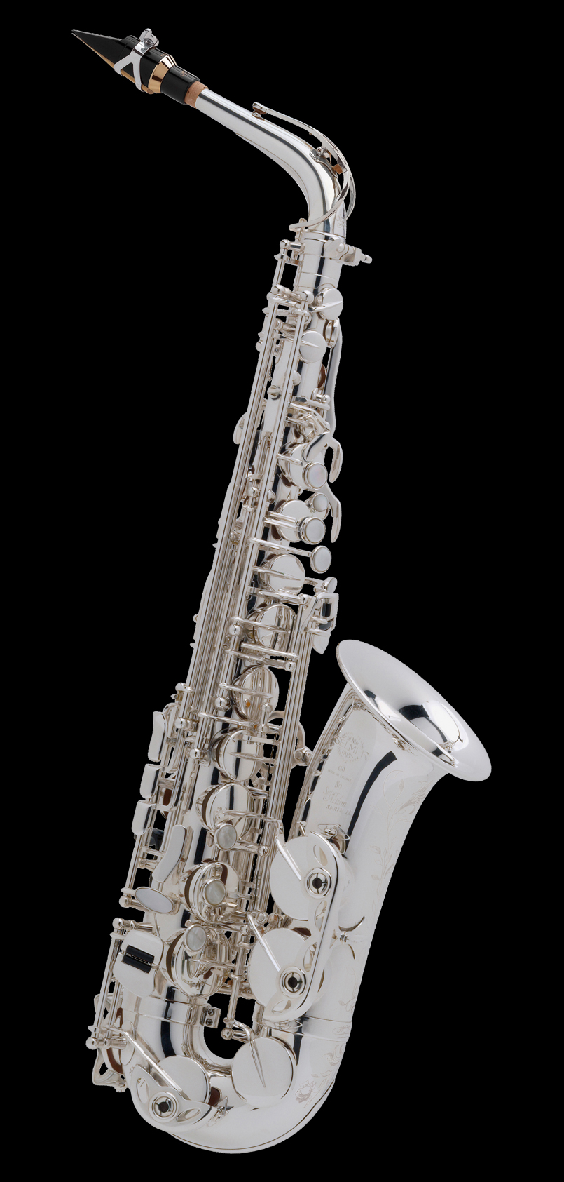 SA80 II Altsaxophon versilbert Super Action