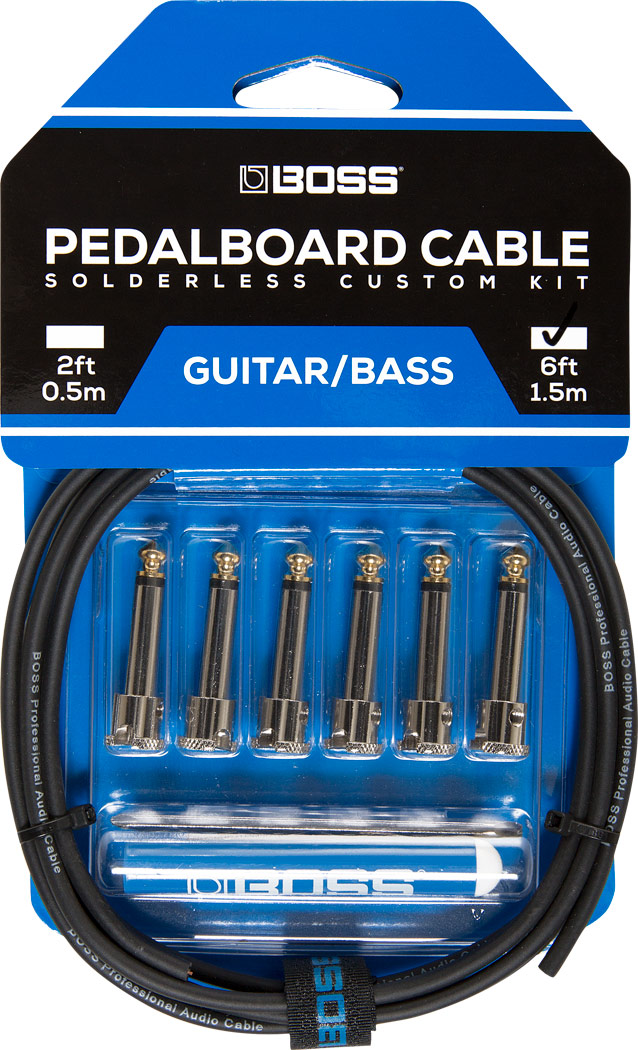 BCK-6 Solderless Pedalboard Cable Kit