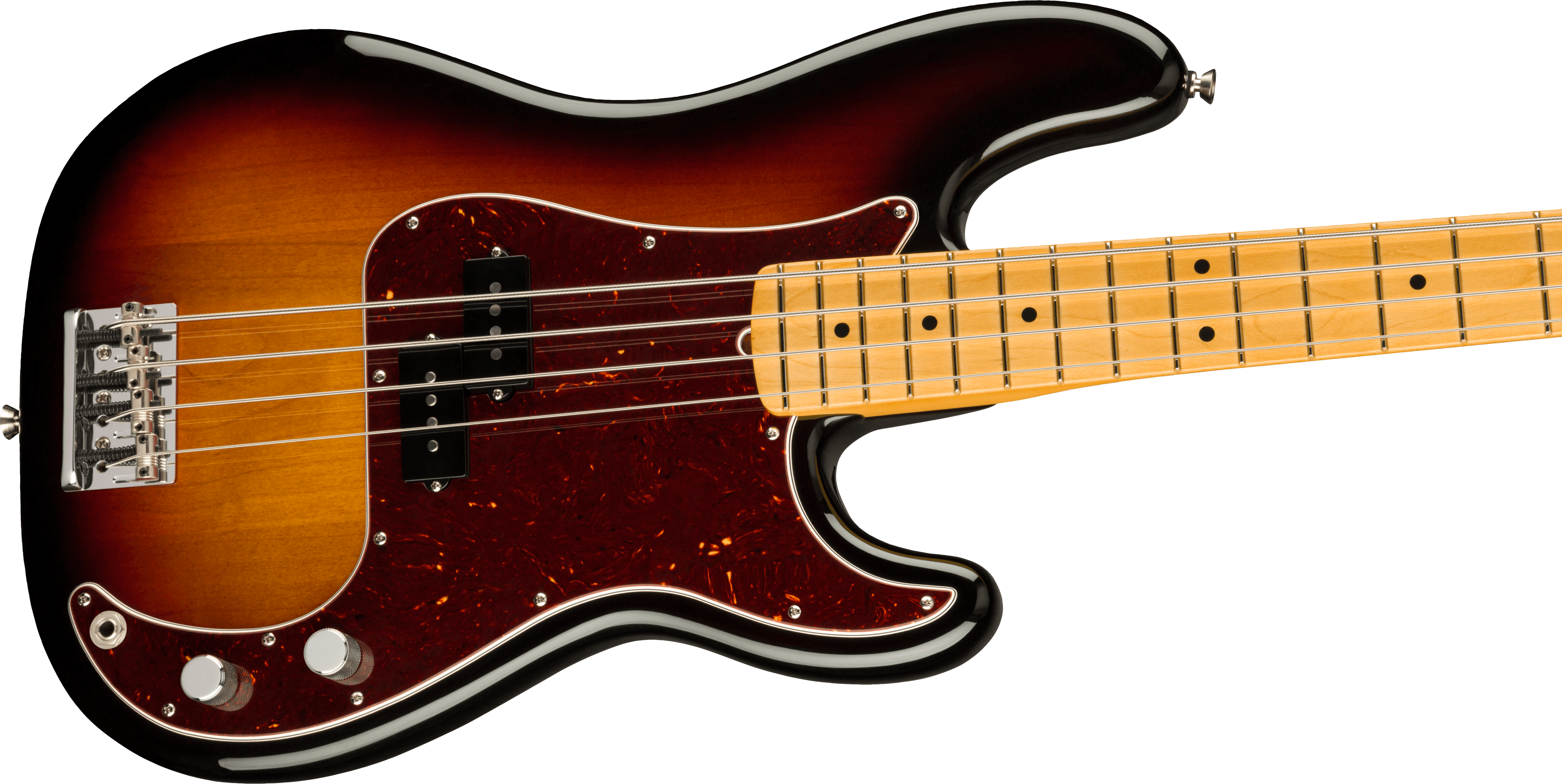 American Professional II Precision Bass Maple Fingerboard, 3-Color Sunburst American Professional II Precision Bass Maple Fingerboard, 3-Color Sunburst