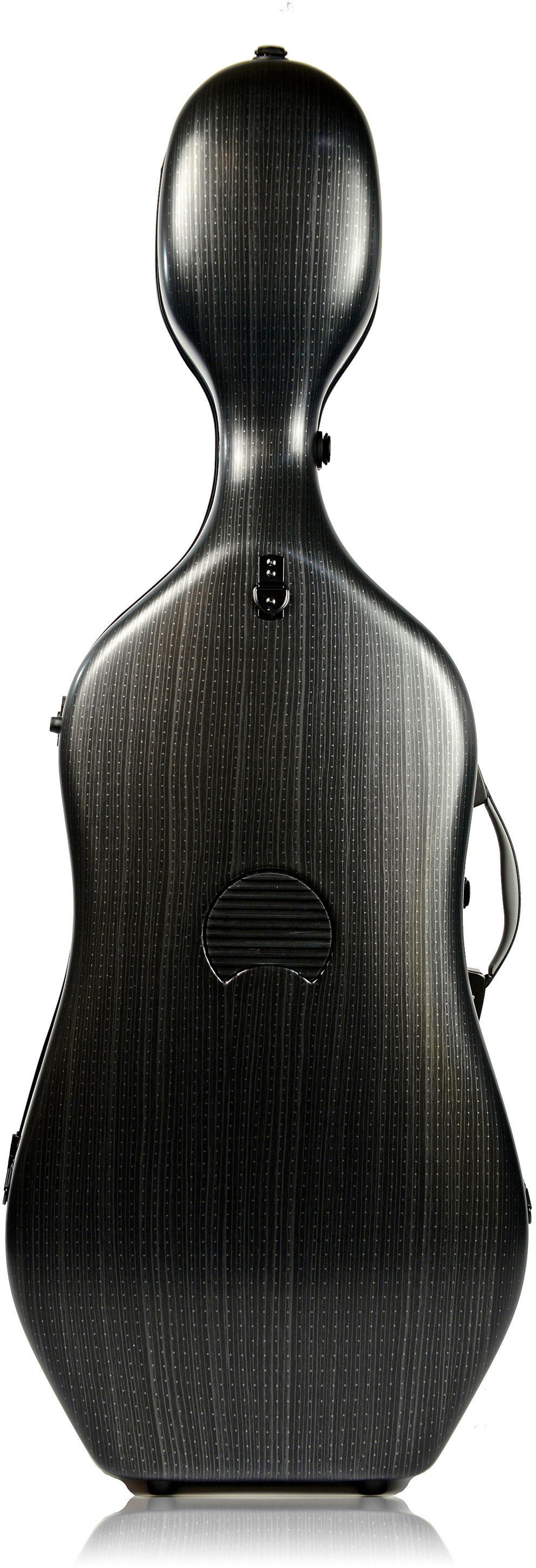 Celloetui 1004XLLB "Compact" Hightech 3.5, schwarz lasur