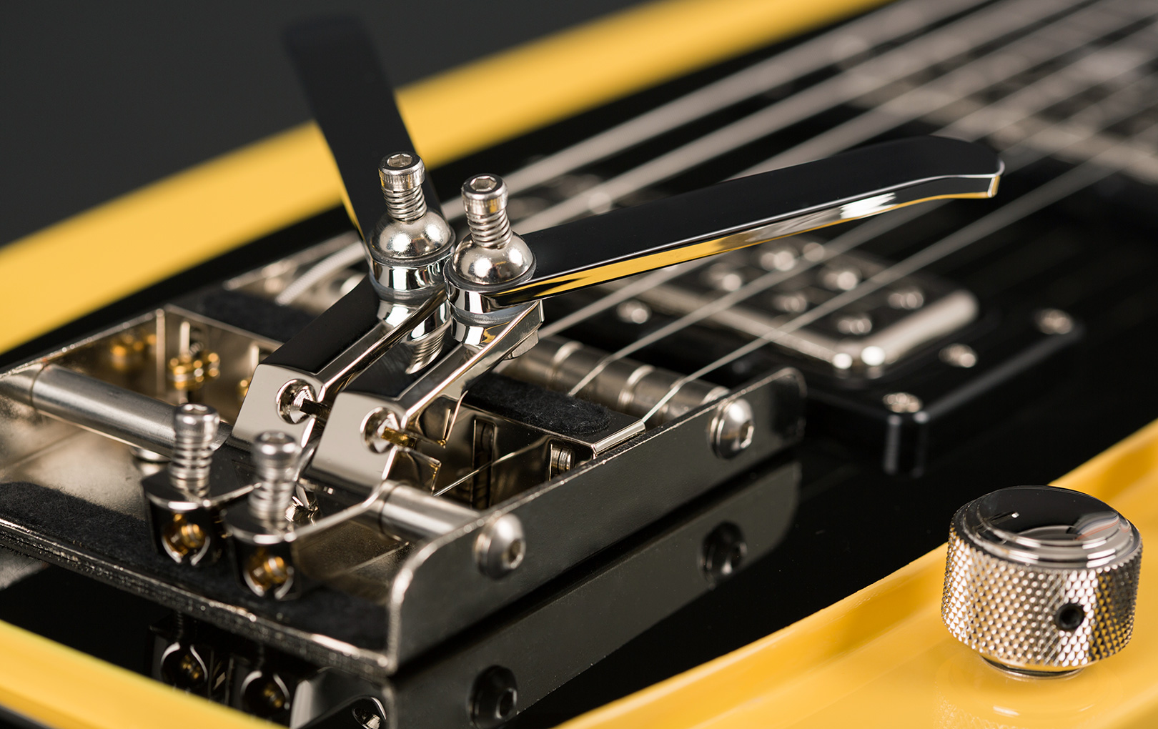 Pomona 6 Lapsteel yellow & black Pomona 6 Lapsteel yellow & black