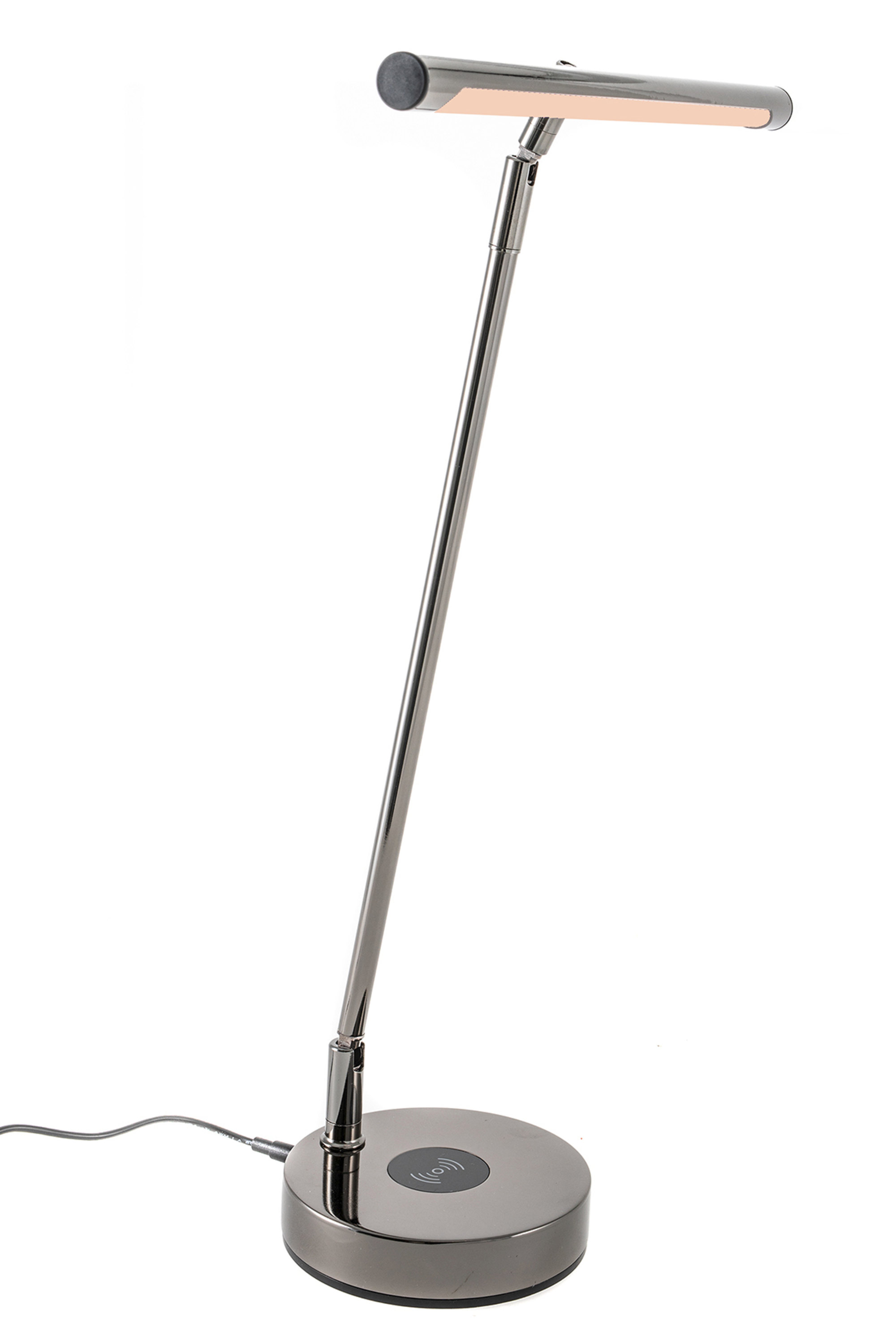 Pianoleuchte PL78 schwarz chrom