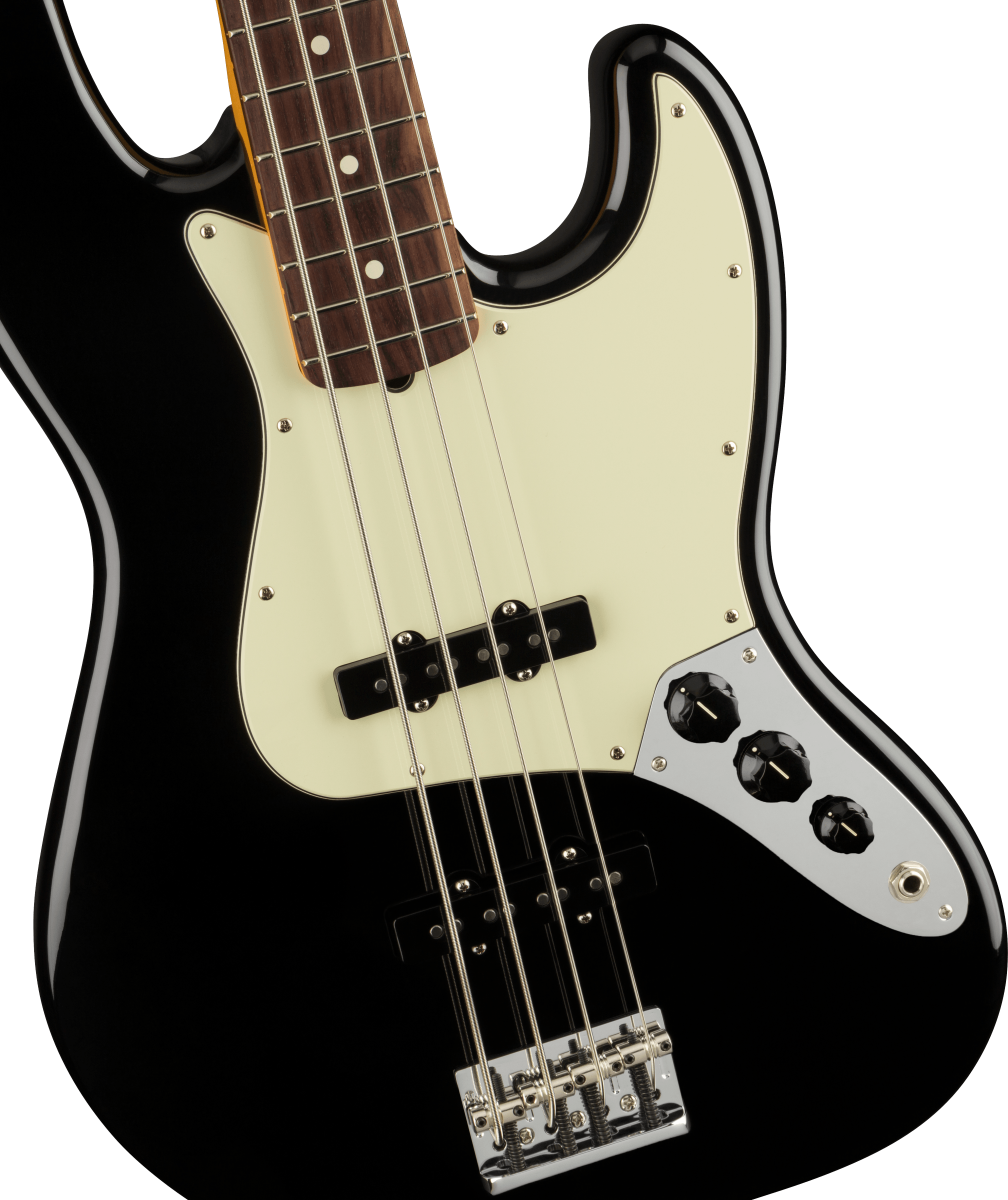 American Professional II Jazz Bass Rosewood Fingerboard, Black American Professional II Jazz Bass Rosewood Fingerboard, Black