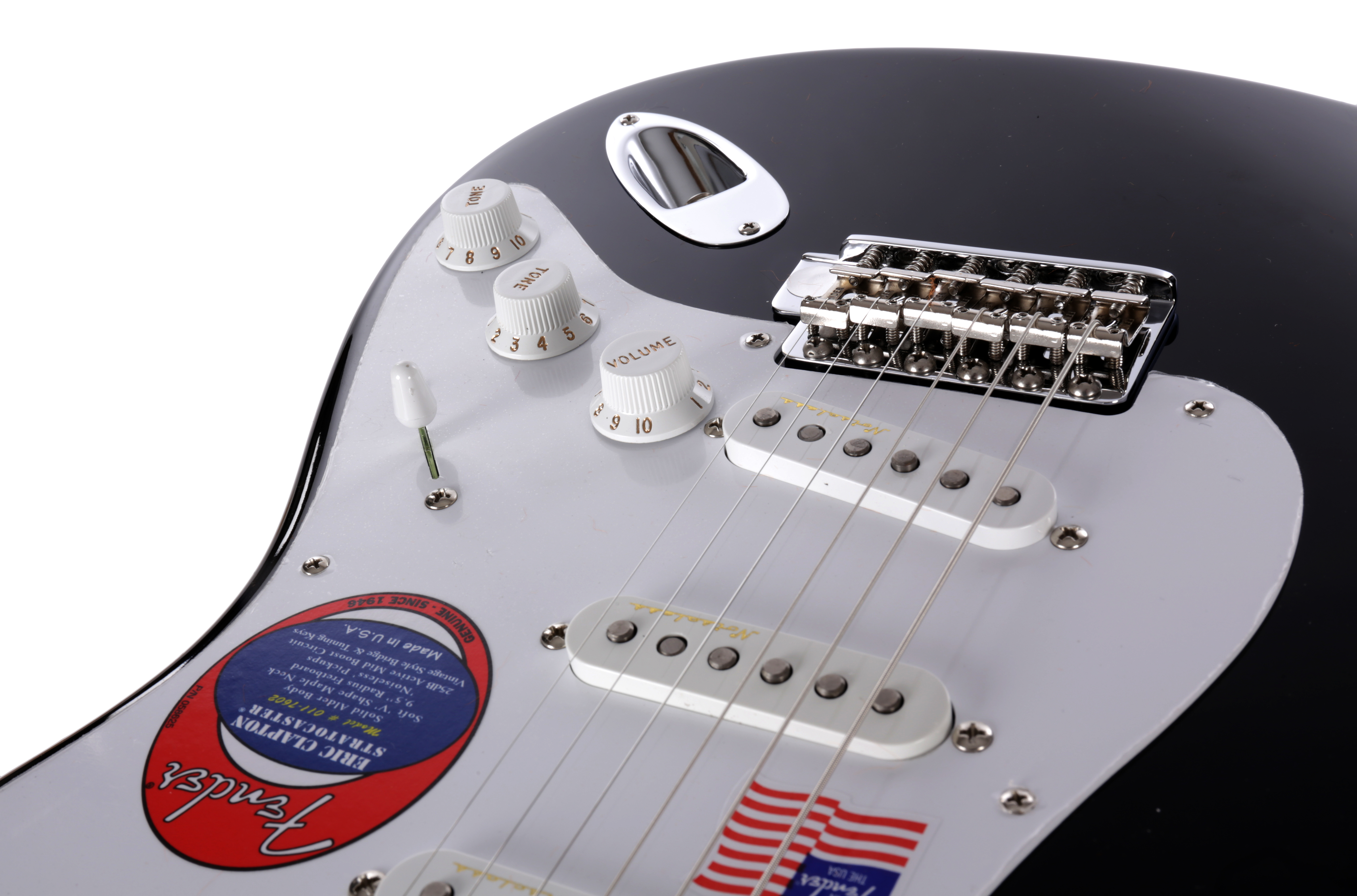 Eric Clapton Strat Maple Fretboard, black