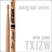 JZ Elvin Jones Jazz Hickory Wood Tip