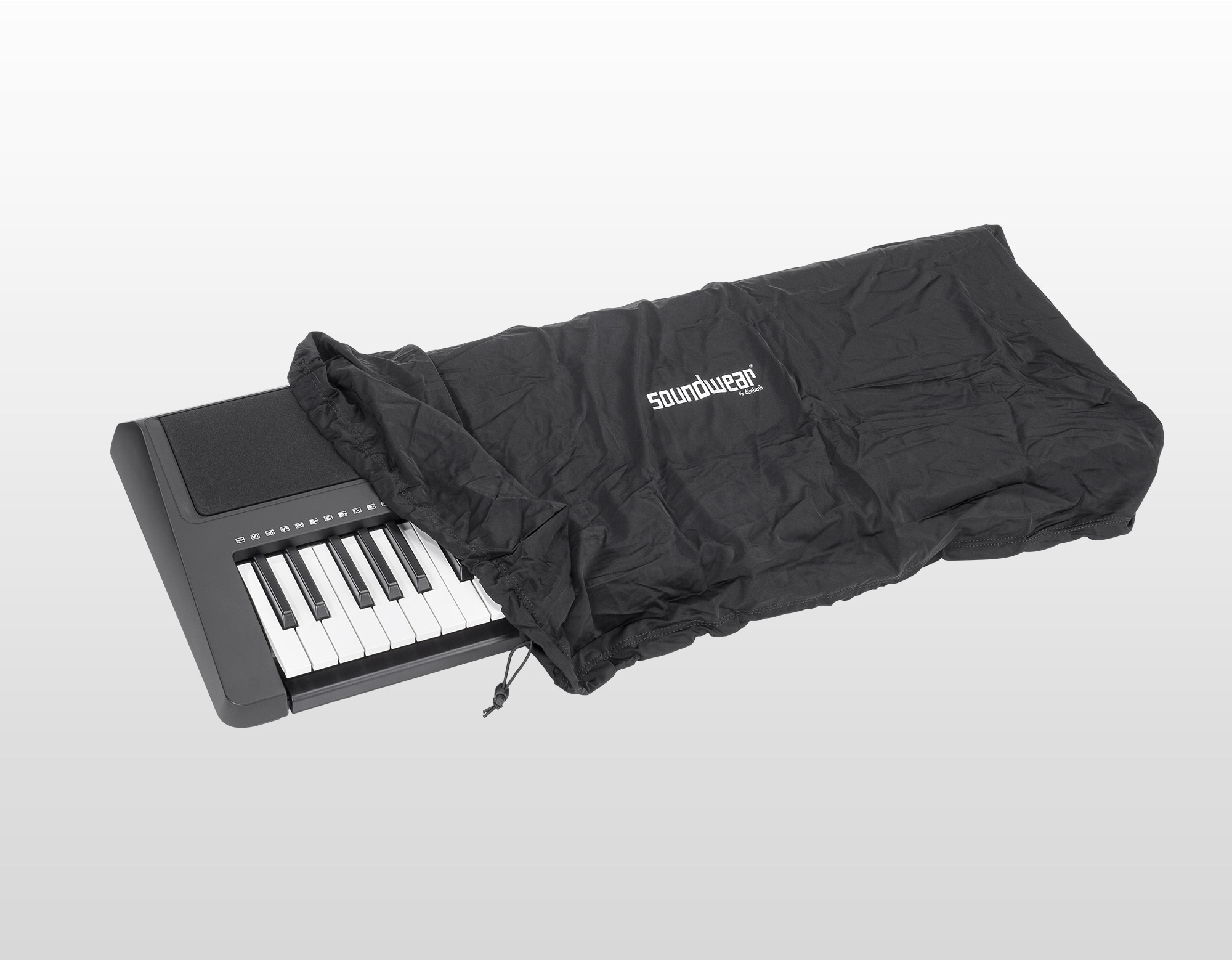 Abdeckung für Stagepiano SOUNDWEAR Masse: 125cm-150cm  Soundwear schwarz