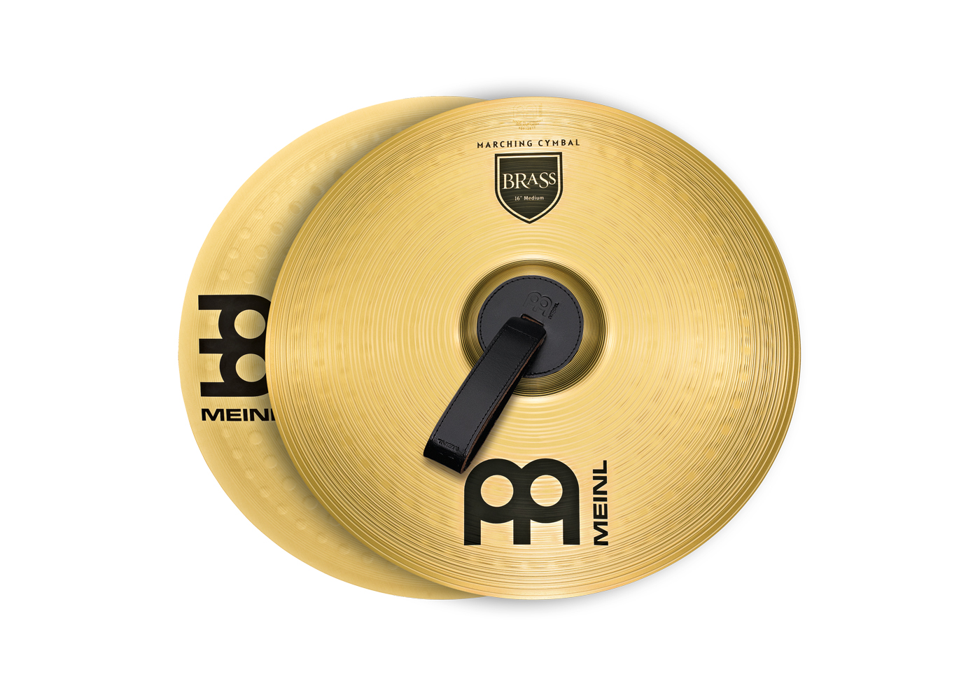 MA-BR-16M Brass Marching Cymbals 16''
