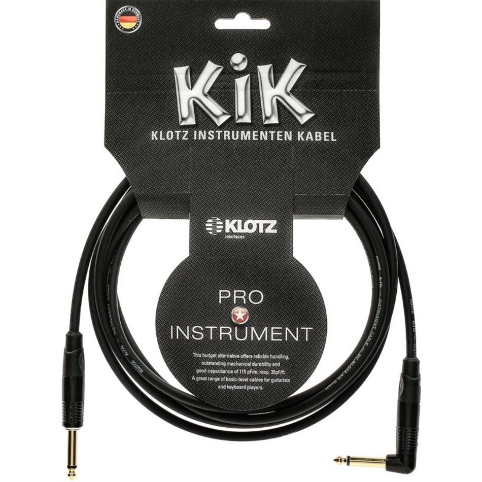 KIK Instrumentenkabel 6m Winkel