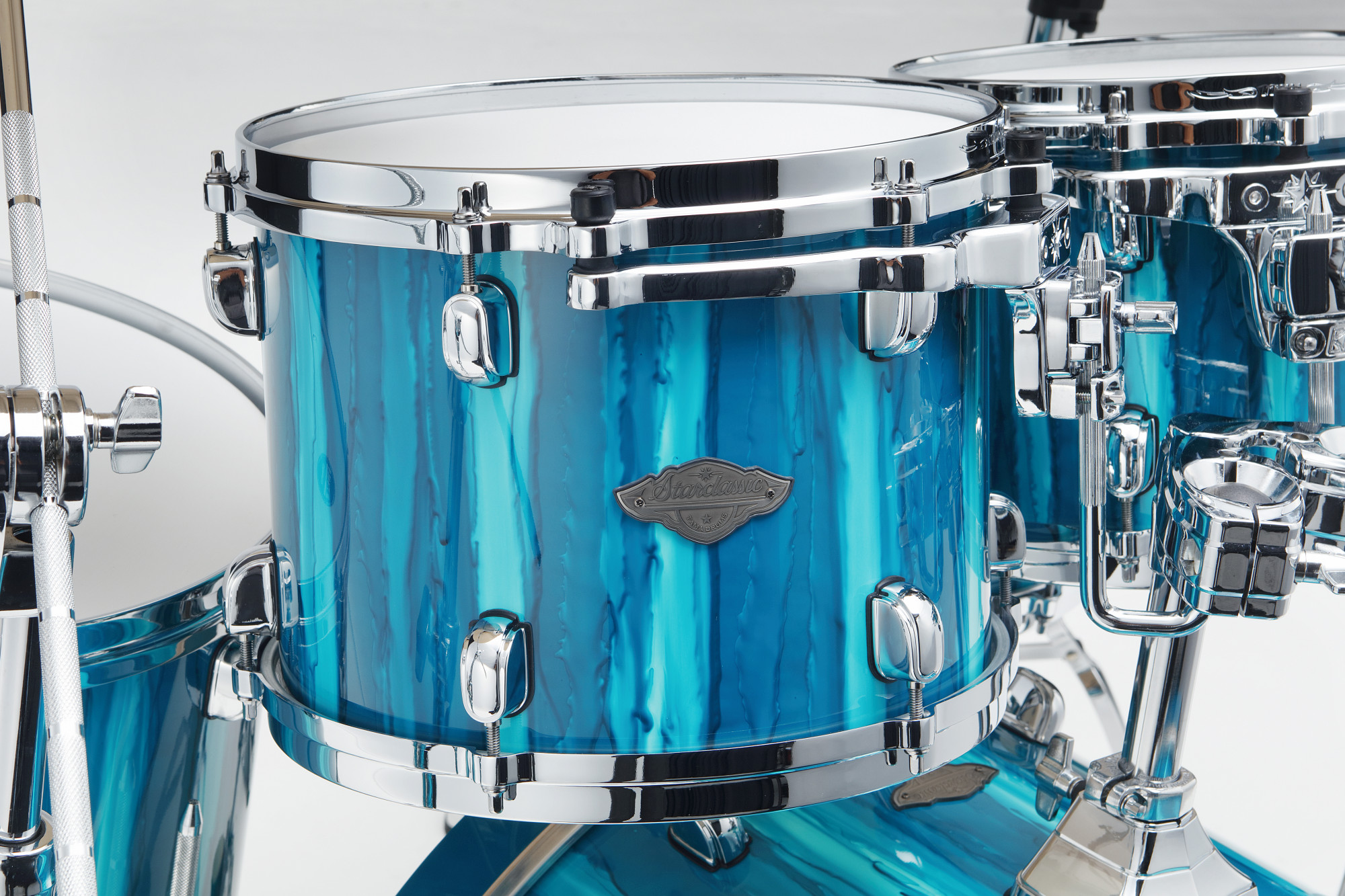 MBS42S-SKA Starclassic Performer Drum Kit 4 teilig - Sky Blue Aurora / Chrom HW
