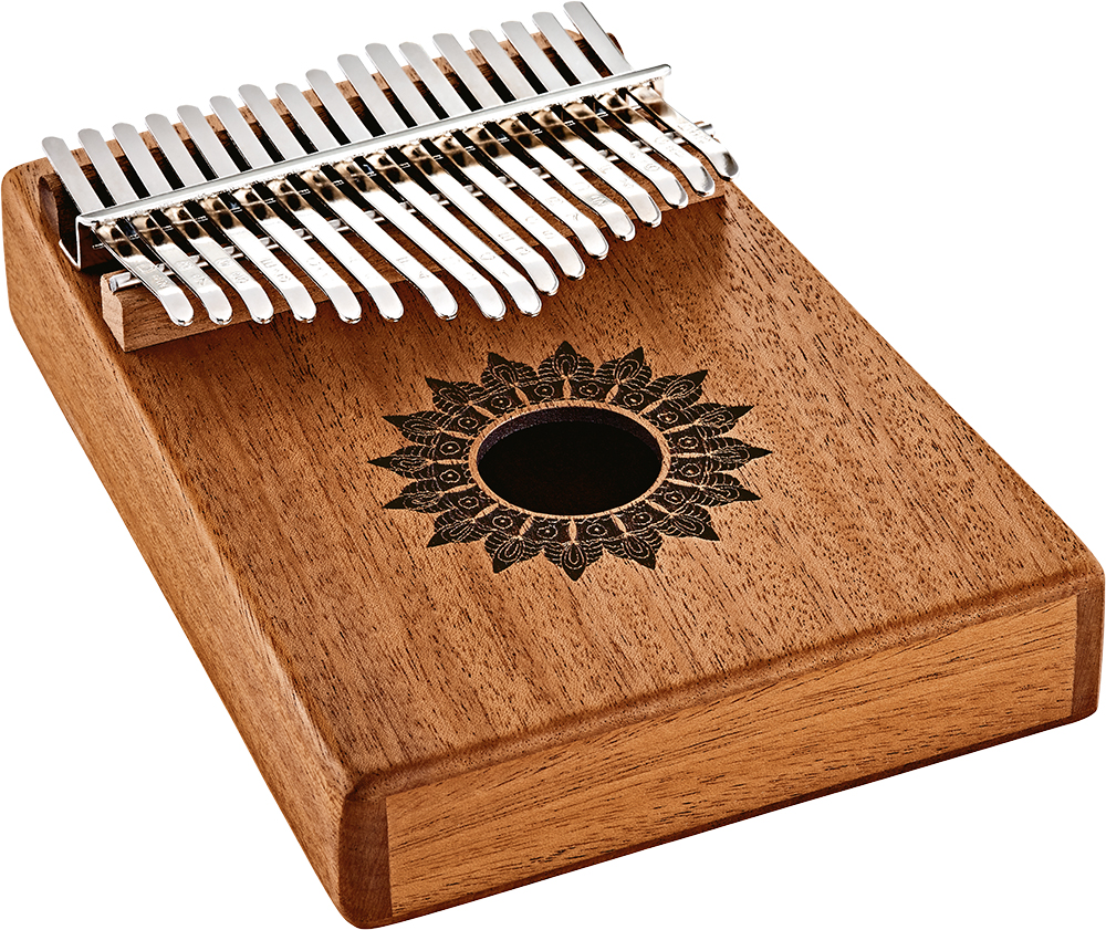 KL1708H Sonic Energy Sound Hole Kalimba, 17 Töne, Mahagoni matt