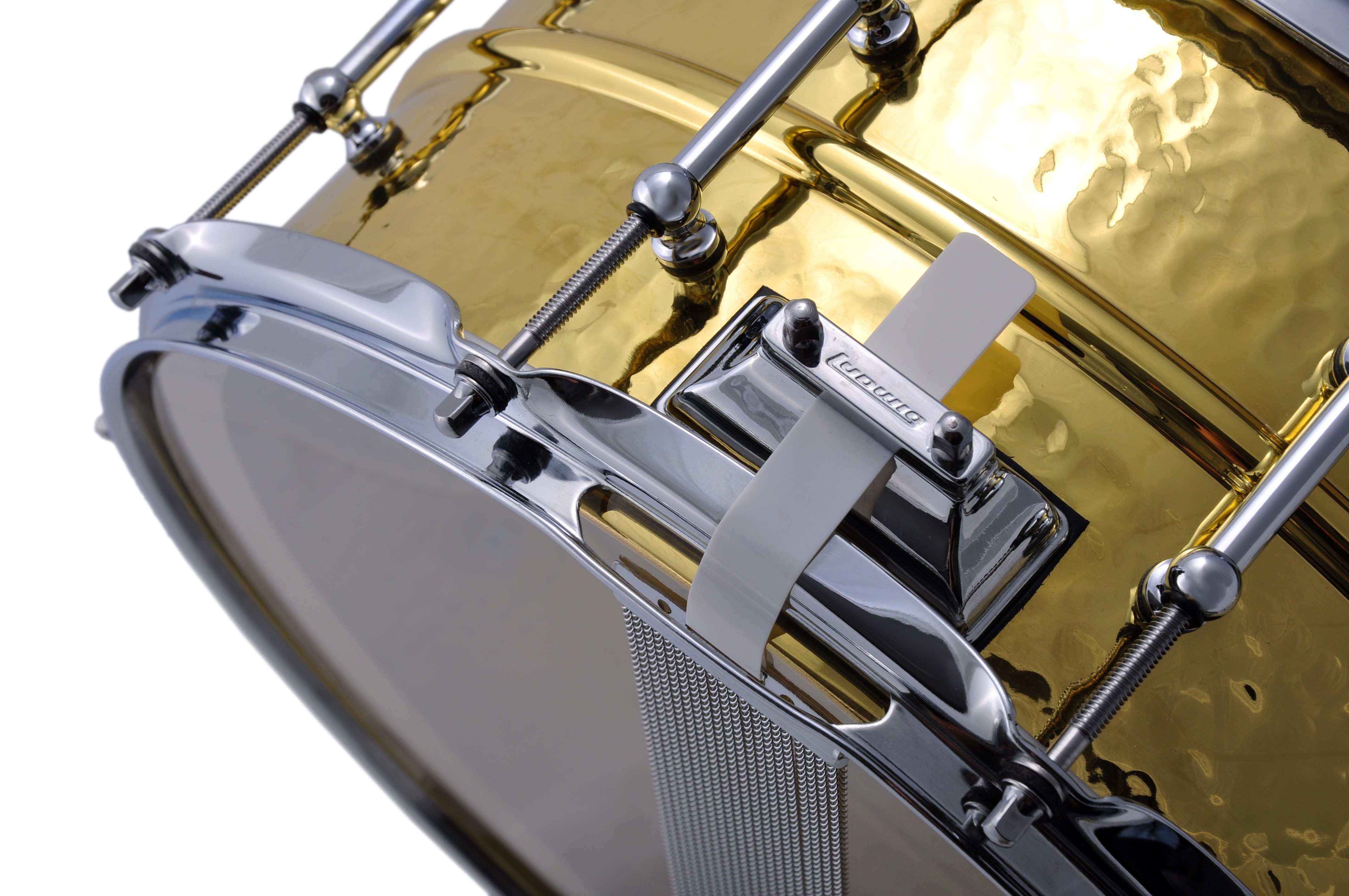Supra-Phonic Hammered Brass 14"x 6,5" P-85 Tube Lugs Supra-Phonic Hammered Brass 14"x 6,5" P-85 Tube Lugs