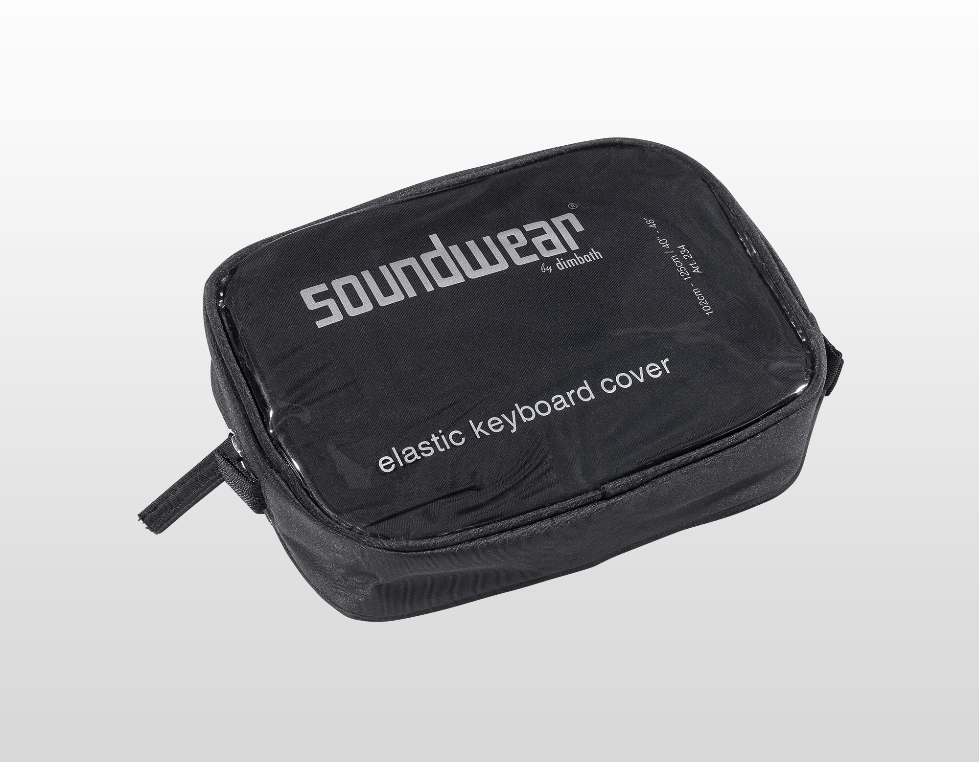 Abdeckung für Stagepiano SOUNDWEAR Masse: 125cm-150cm  Soundwear schwarz