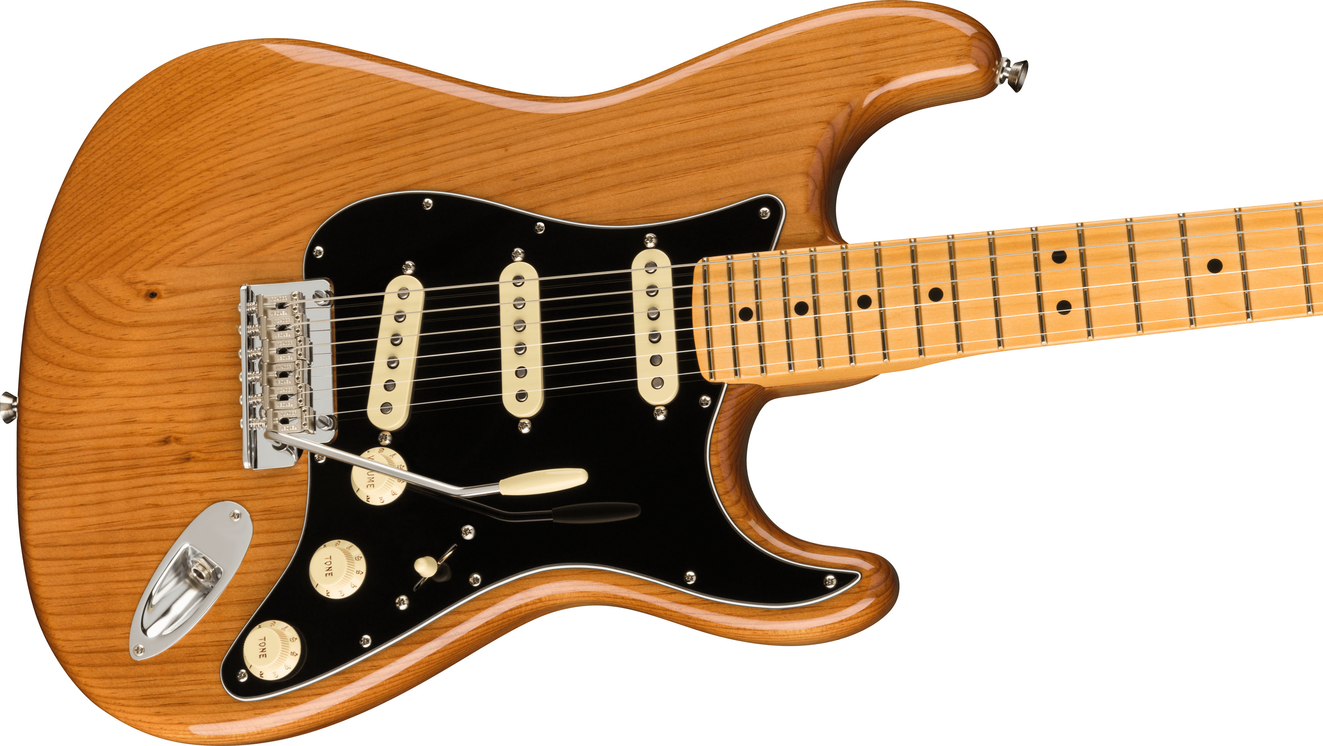 American Professional II Stratocaster Maple Fingerboard, Roasted Pine
