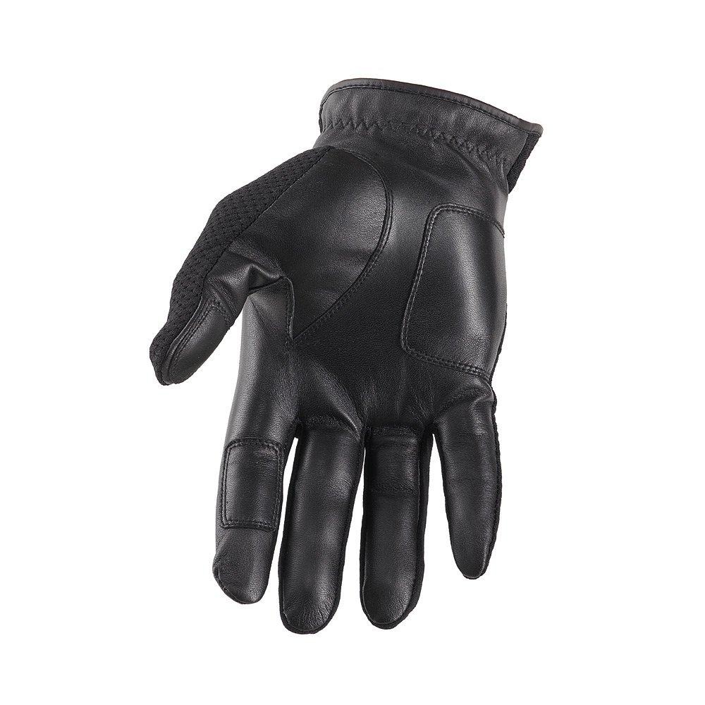 MDG-XL Drum Gloves mit rotem Logo - schwarz Größe XL