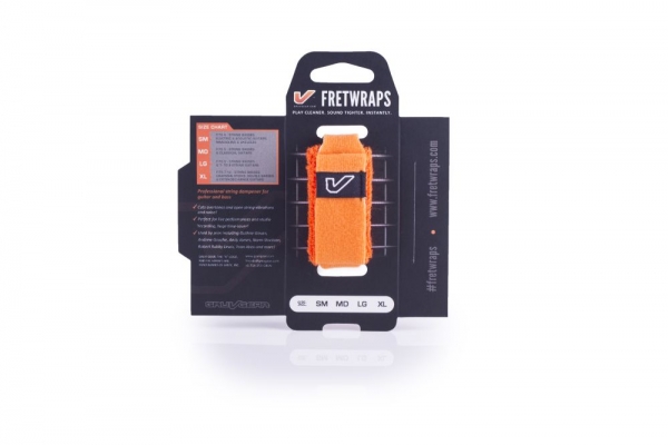 FretWrap Medium Flare/Orange 1er-Pack