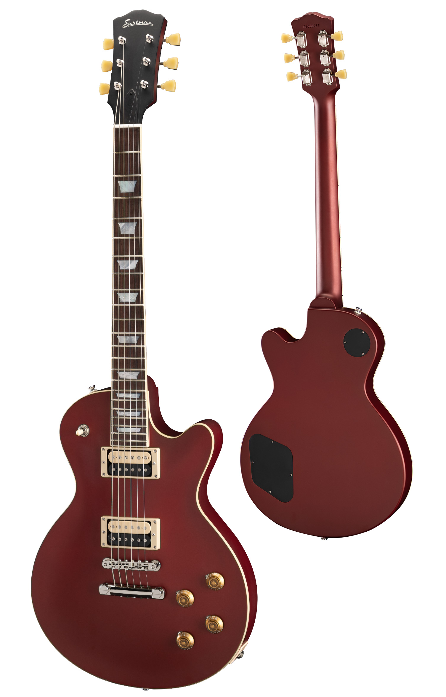 SB59 Vintage Satin Burgundy Red