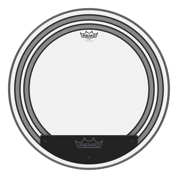 Powersonic Clear 24'' Bassdrum Fell