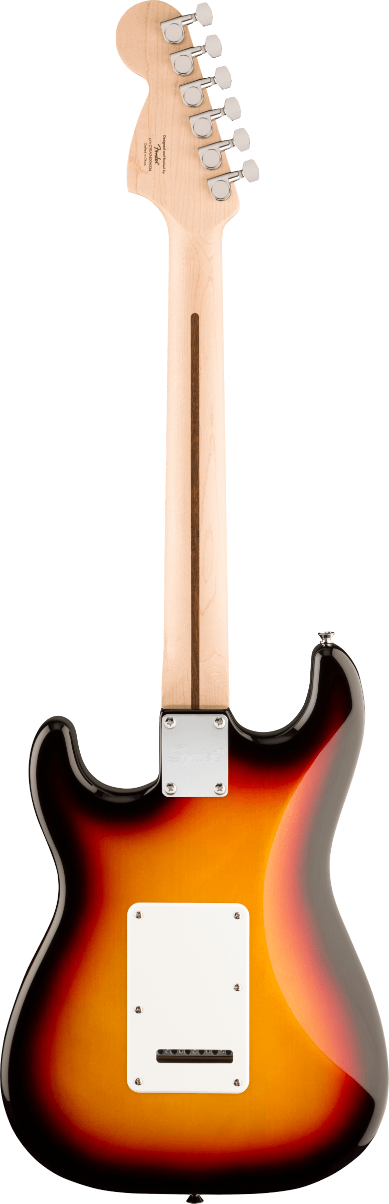 Affinity Series Stratocaster Junior HSS 3-Color Sunburst