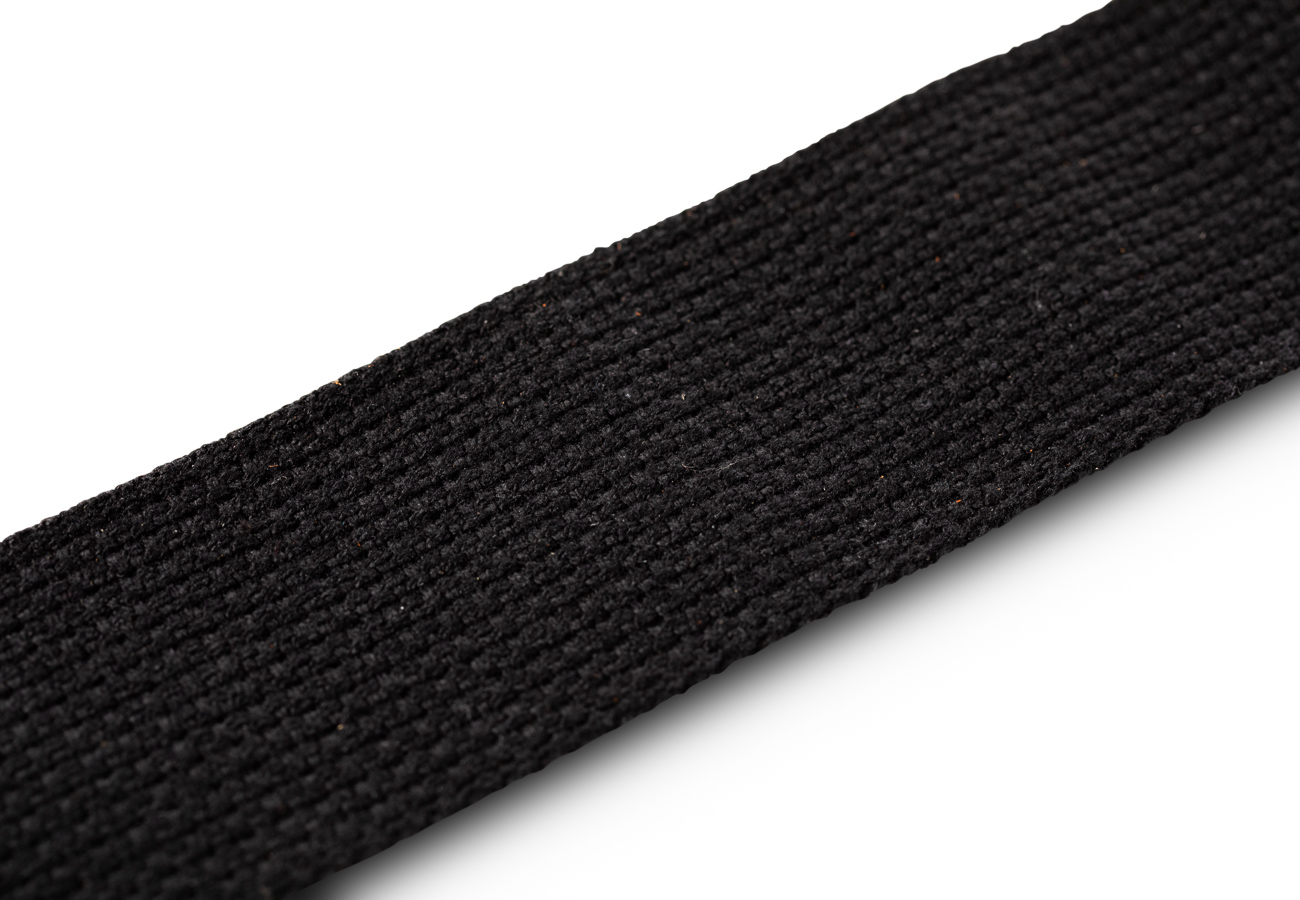 GS Mini Strap,Black Cotton,2" 4013-20