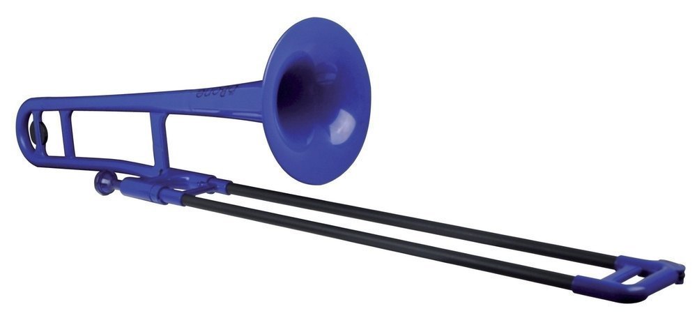 Tenorposaune Kunststoff blau