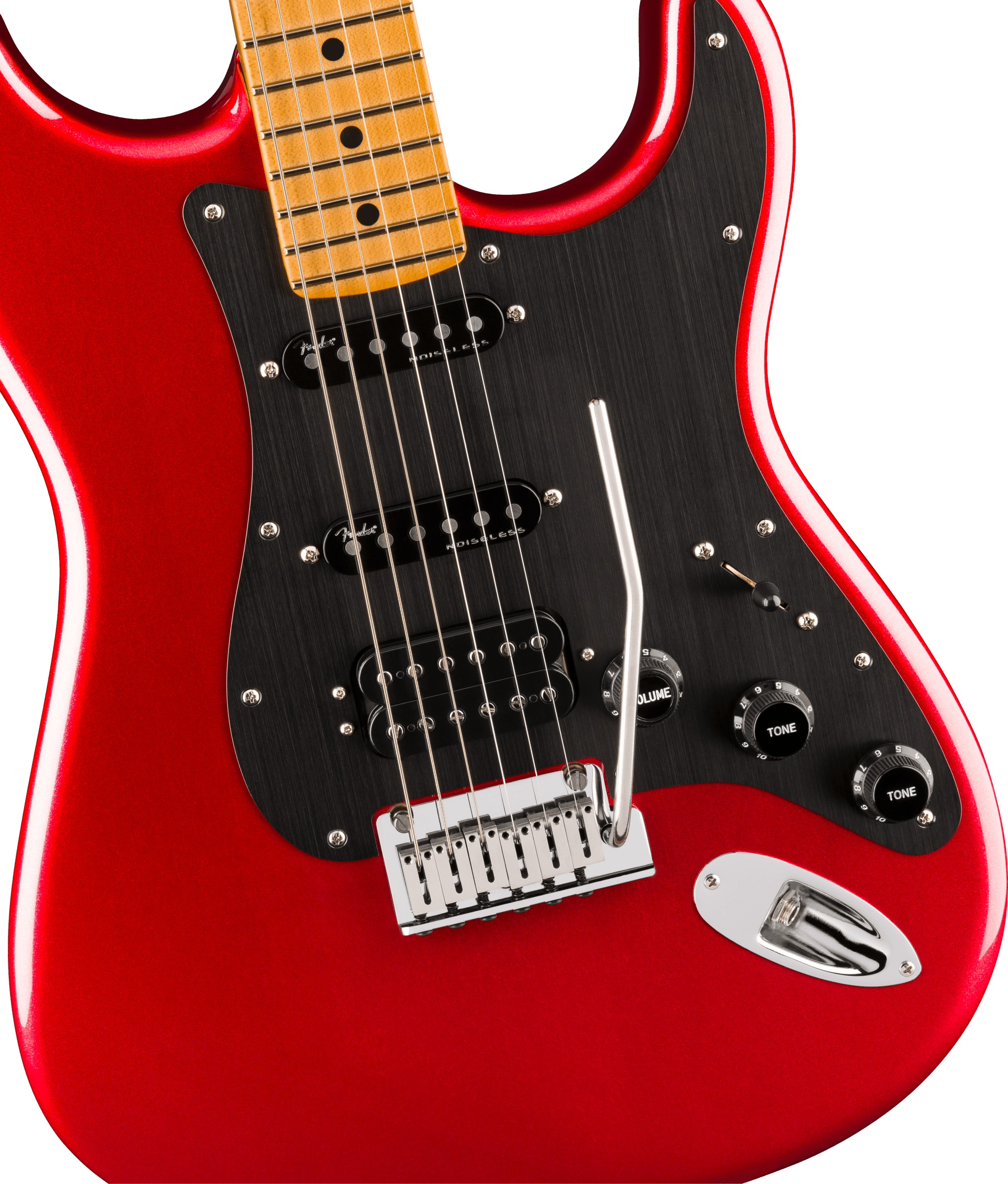 American Ultra II Stratocaster HSS MN Sinister Red