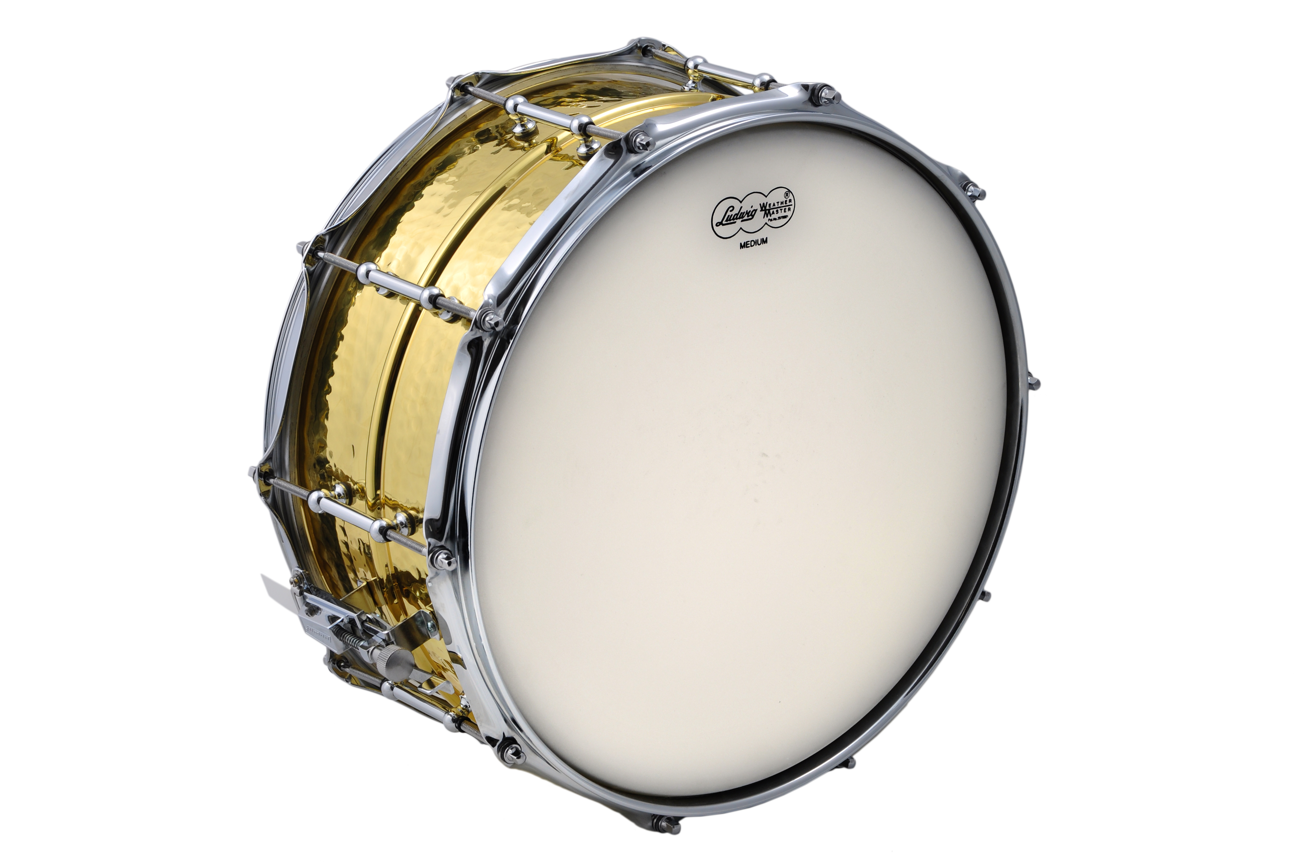 Supra-Phonic Hammered Brass 14"x 6,5" P-85 Tube Lugs Supra-Phonic Hammered Brass 14"x 6,5" P-85 Tube Lugs