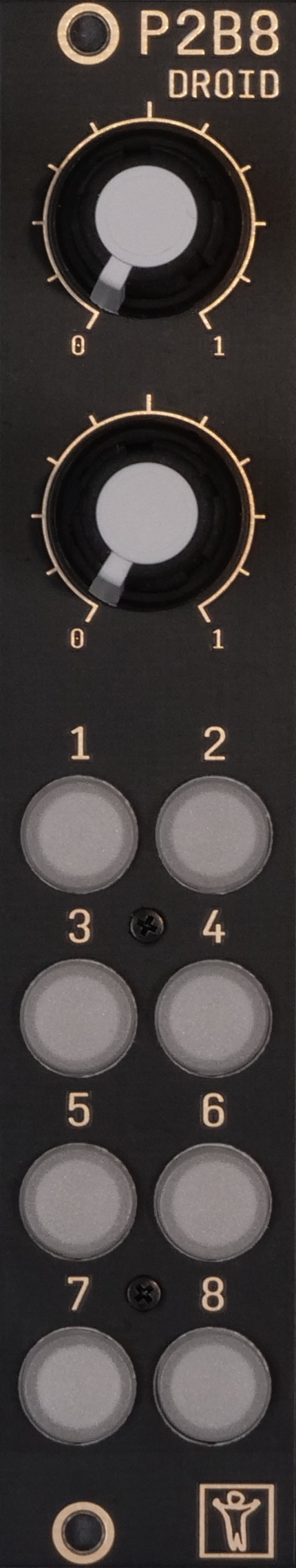 P2B8 Controller mit gelben LEDs P2B8 Controller mit gelben LEDs