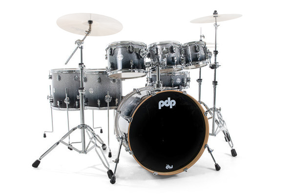 Concept Maple Set 7teilig Silver to Black Fade Sparkle