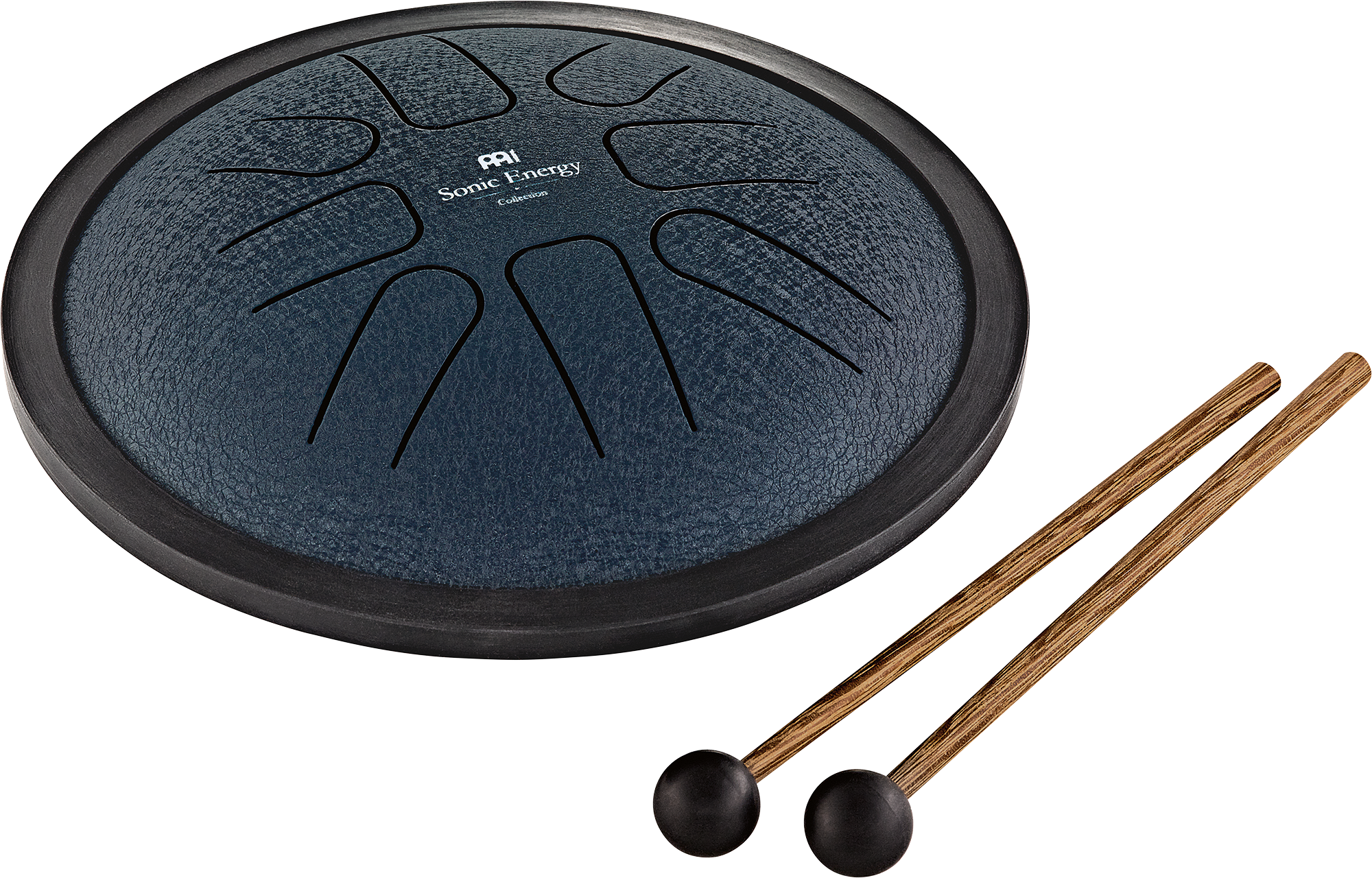 Sonic Energy Small Steel Tongue Drum G Moll, 8 Töne - marineblau / 7"/18 cm