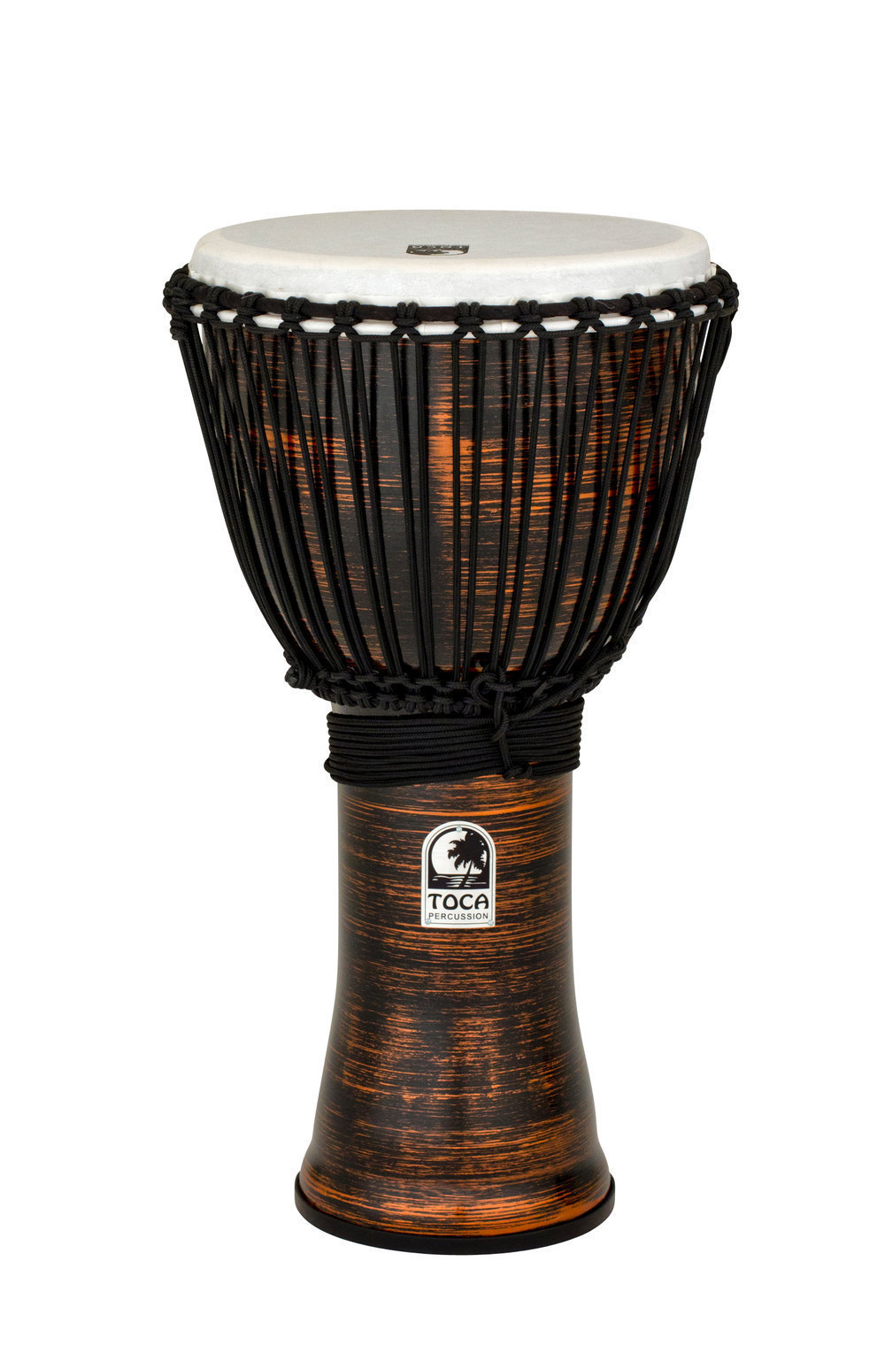 Freestyle II Djembe 12'' Spun Copper TF2DJ-12SC Rope Tuned