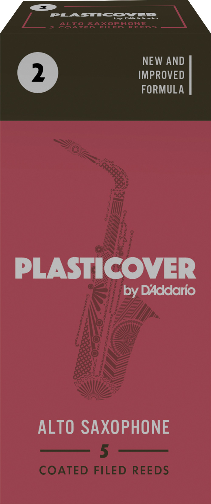 Plasticcover Altsaxblätter 2,0 5er Packung