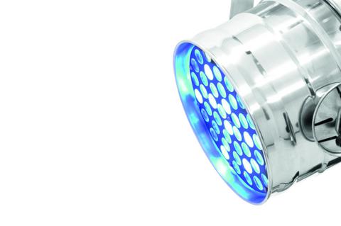 LED PAR-64 RGBAW 49x3W short silber