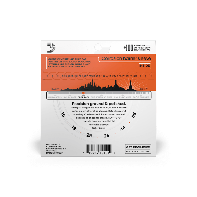 EFT13 Flat Tops, Medium, 16-56  Resophonic Guitar