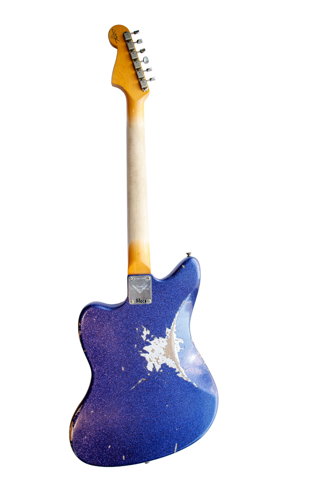 62 Jazzmaster Heavy Relic Purple Sparkle