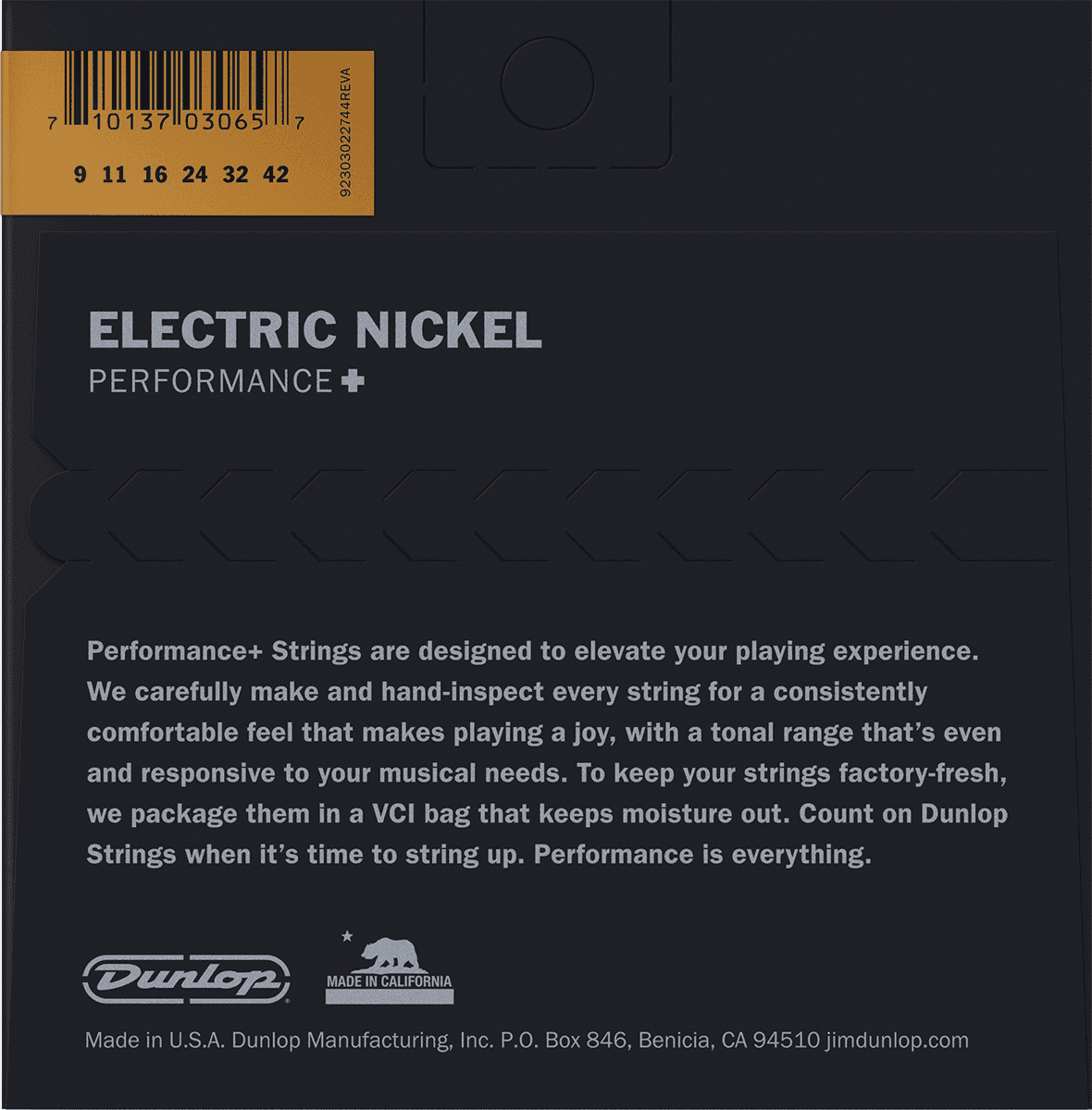 DEN 09-42 Electric Guitar Strings, Nickel